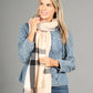 Soft Check Scarf