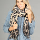 Soft Leopard Scarf