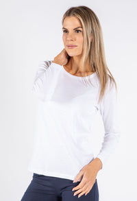 Long Sleeve Diamente Top