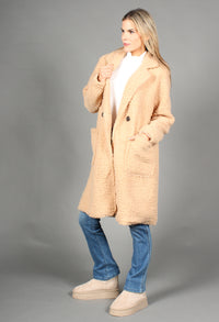 Longline Teddy Coat