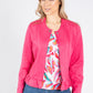 Frill Hem Suedette Jacket