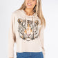 Super Soft Touch Tiger Print Knit