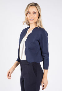 Scallop Hem Jacket