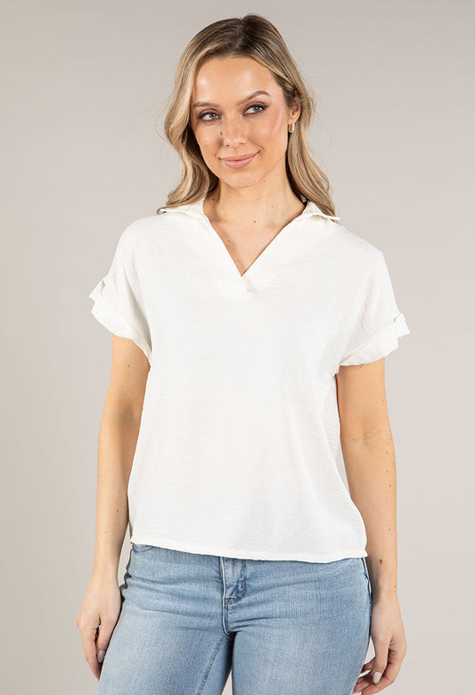 Summer V Neck Top