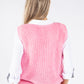 Soft Knit V Neck Vest