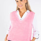 Soft Knit V Neck Vest