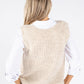 Soft Knit V Neck Vest