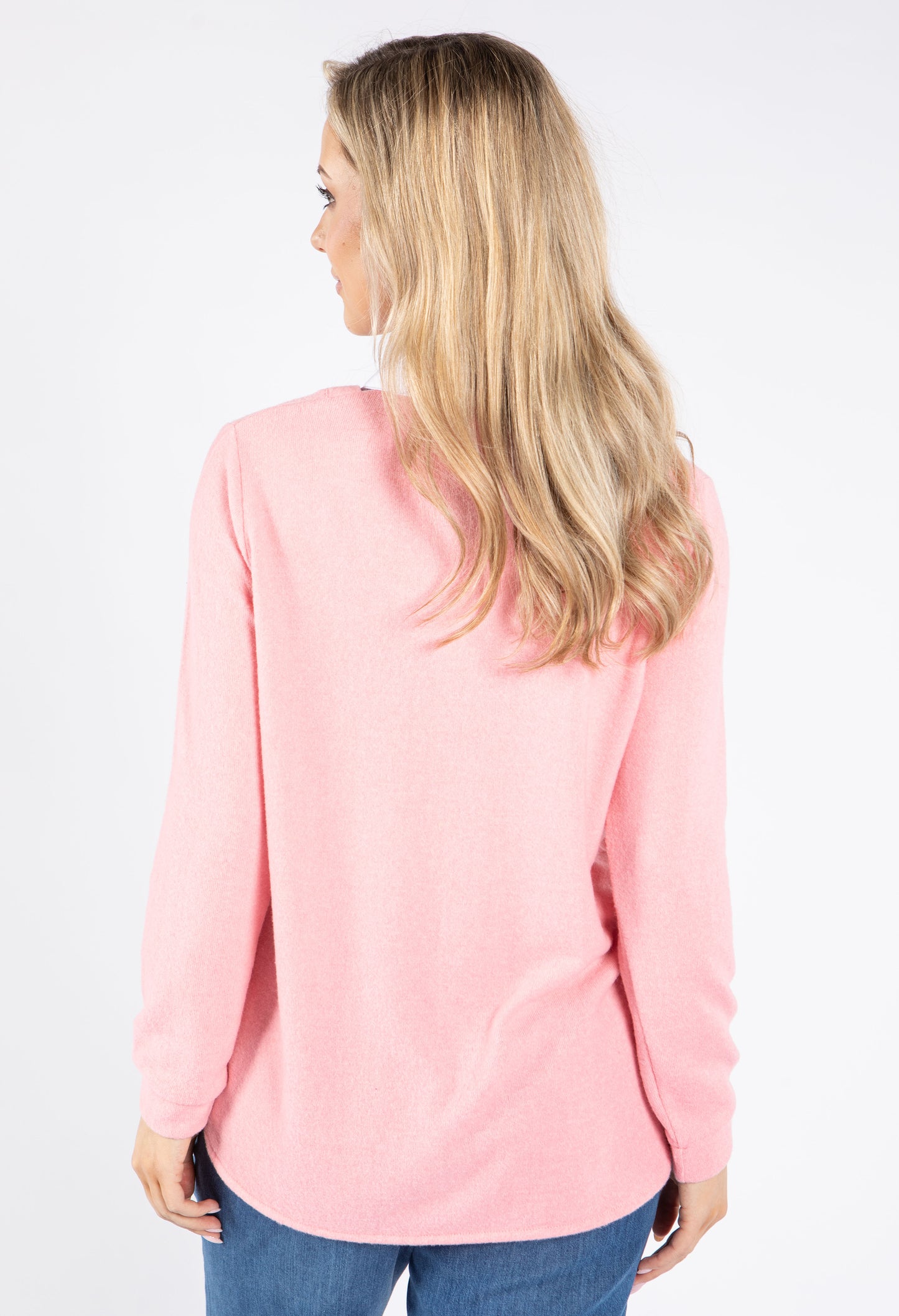 Super Soft Two in One V Neck Pullover