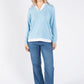 Super Soft Two in One V Neck Pullover