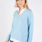 Super Soft Two in One V Neck Pullover