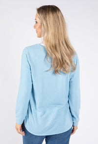 Super Soft Two in One V Neck Pullover