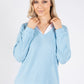 Super Soft Two in One V Neck Pullover