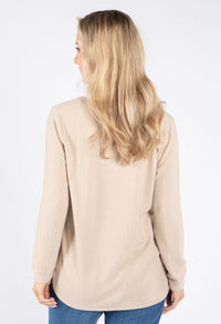 Super Soft Two in One V Neck Pullover