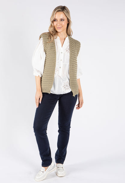 Chunky Knit Vest