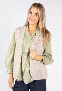 Chunky Knit Vest