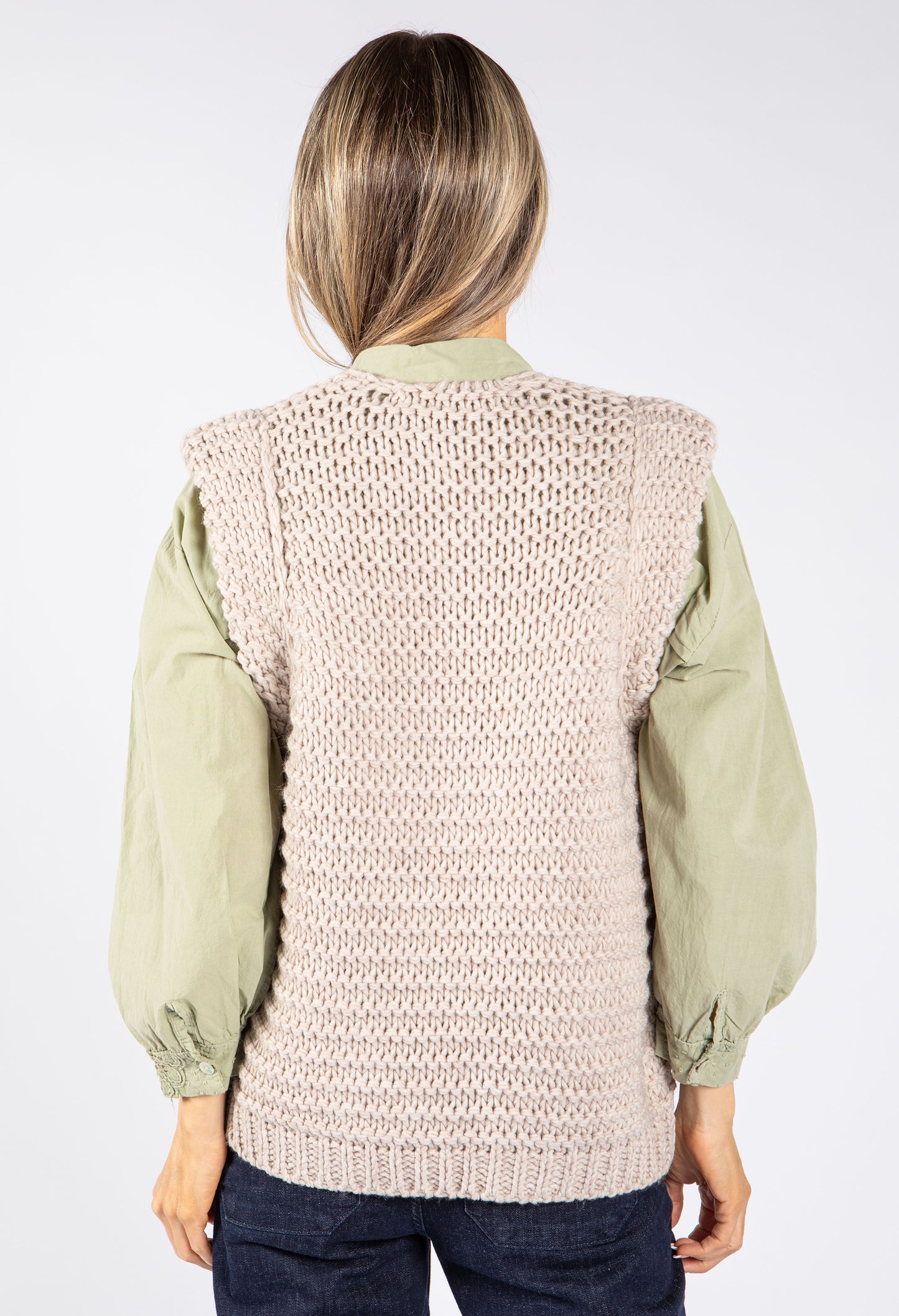 Chunky Knit Vest