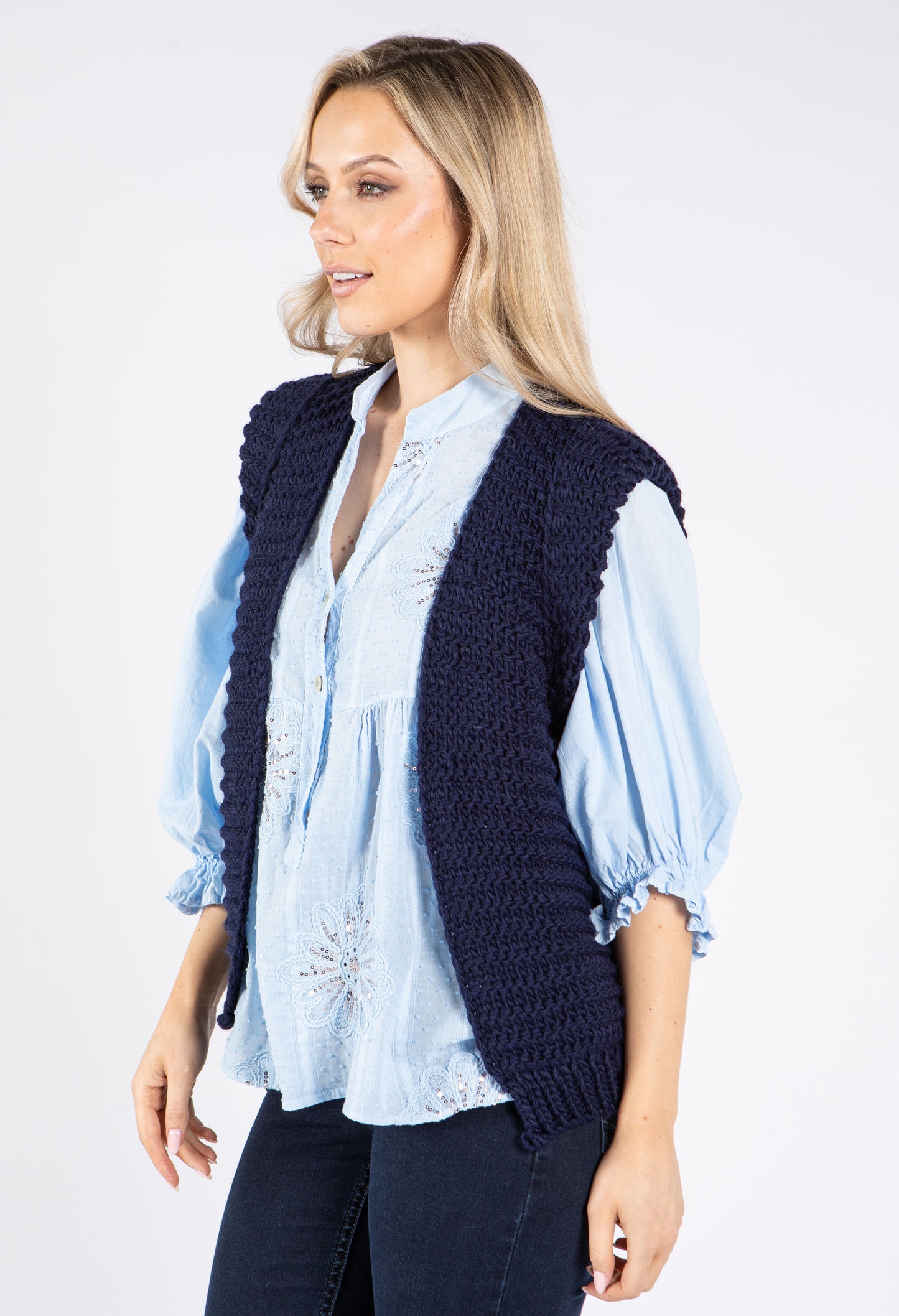 Chunky Knit Vest