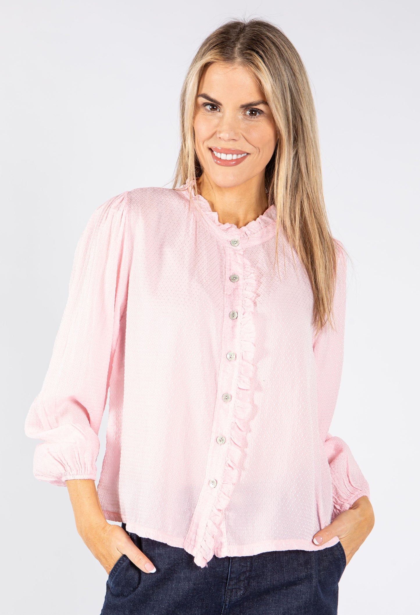 Frill Collar Blouse