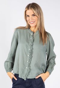 Frill Collar Blouse