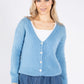 V Neck Buttoned Cardigan