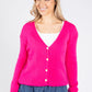 V Neck Buttoned Cardigan