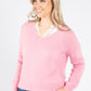 Soft Touch V Neck Knit Pullover