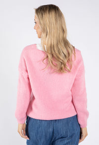 Soft Touch V Neck Knit Pullover