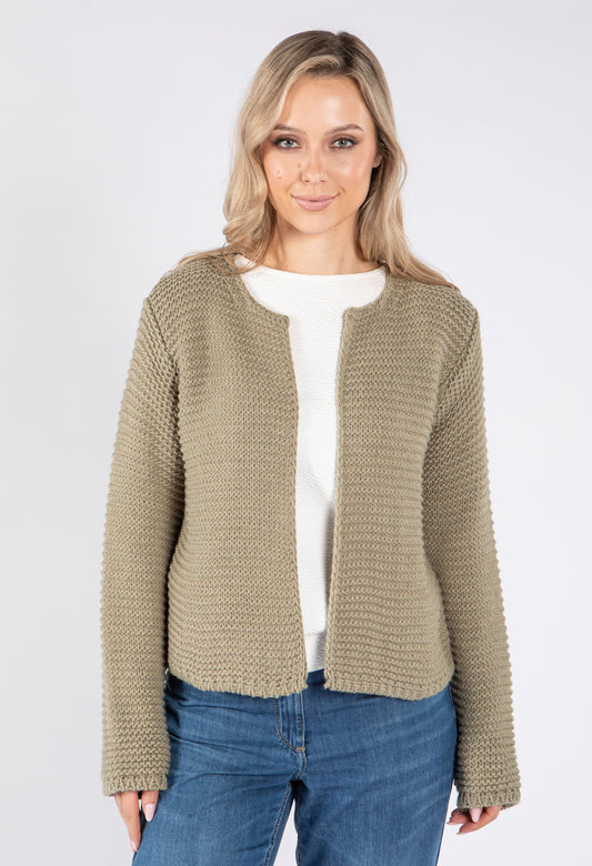 Ribbed Knit Cardi