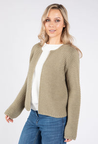 Ribbed Knit Cardi