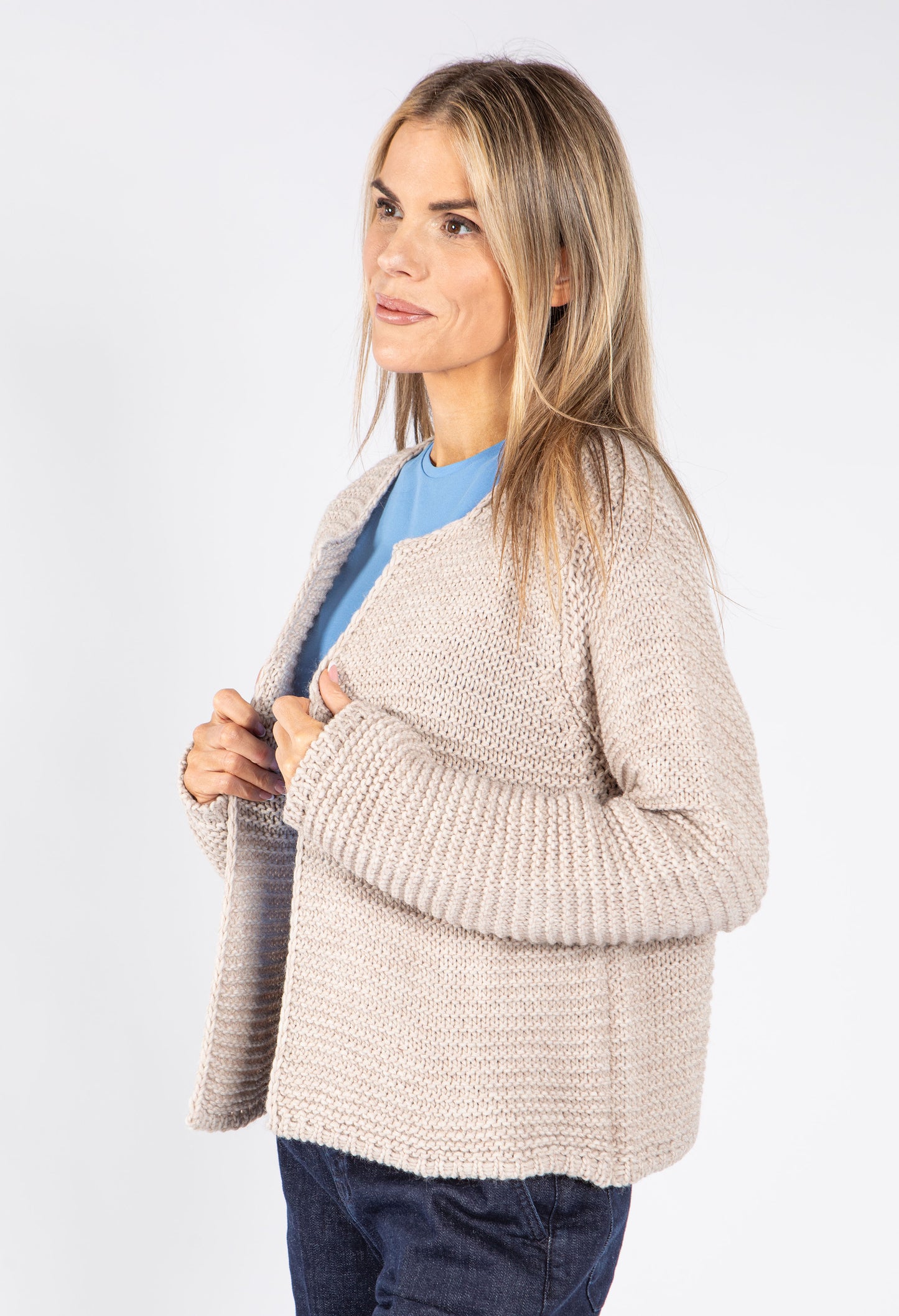 Ribbed Knit Cardi