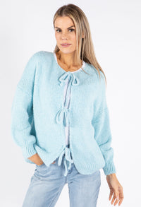 Tie Knit Cardigan