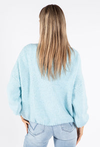 Cherry Tie Knit Jumper