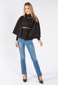 Belted cape