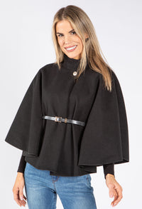 Belted cape