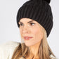 Faux Fur Bobble Hat