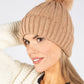 Faux Fur Bobble Hat