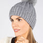 Faux Fur Bobble Hat