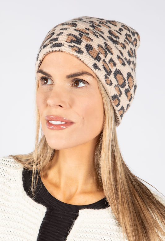 Leopard Print Hat