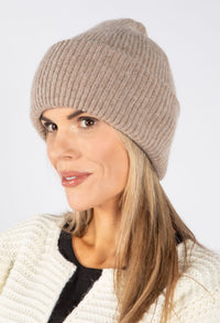 Ribbed Knit Beanie