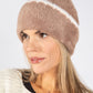 Contrast Stripe Soft Touch Hat