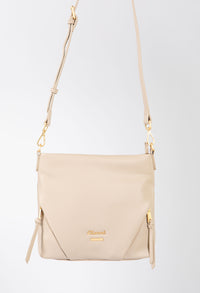 Double Side Zip Crossbody Bag