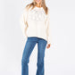 Cord Feel Diamante Pullover