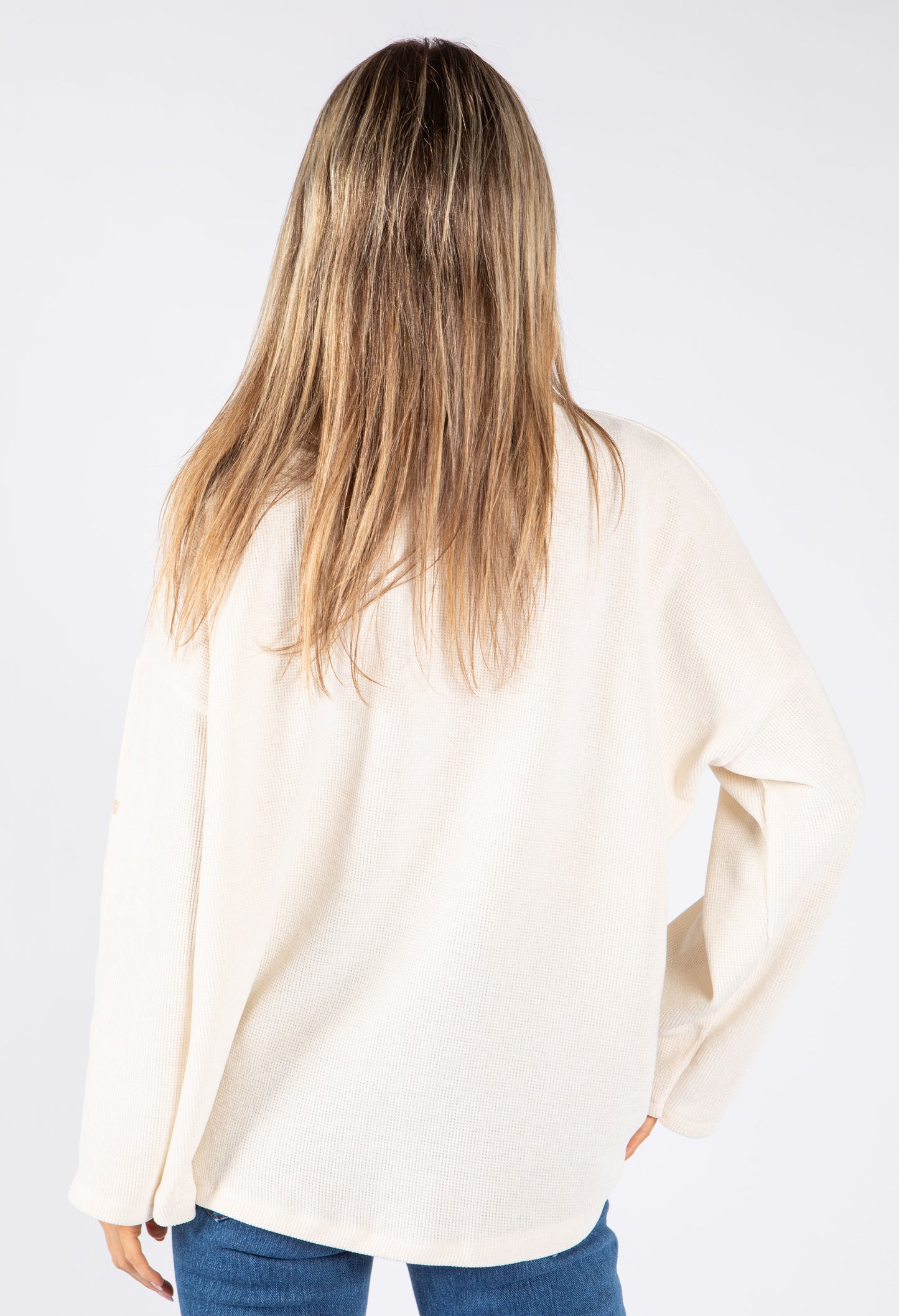 Cord Feel Diamante Pullover