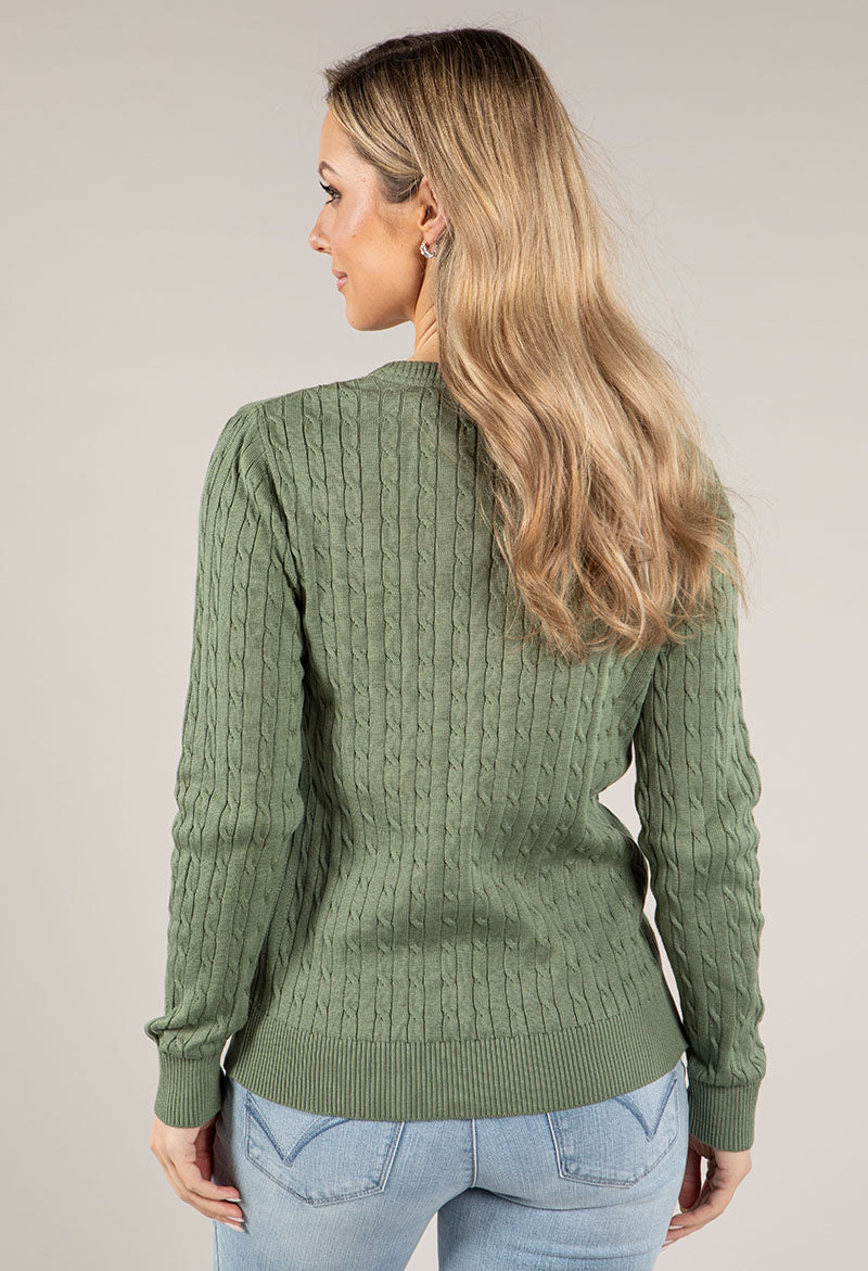 Cable Knit Pullover