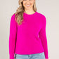 Soft Fine Knit Round Neck