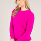 Soft Fine Knit Round Neck