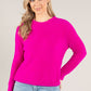 Soft Fine Knit Round Neck