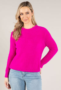 Soft Fine Knit Round Neck