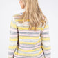 Striped Ribbed Knit Pullover