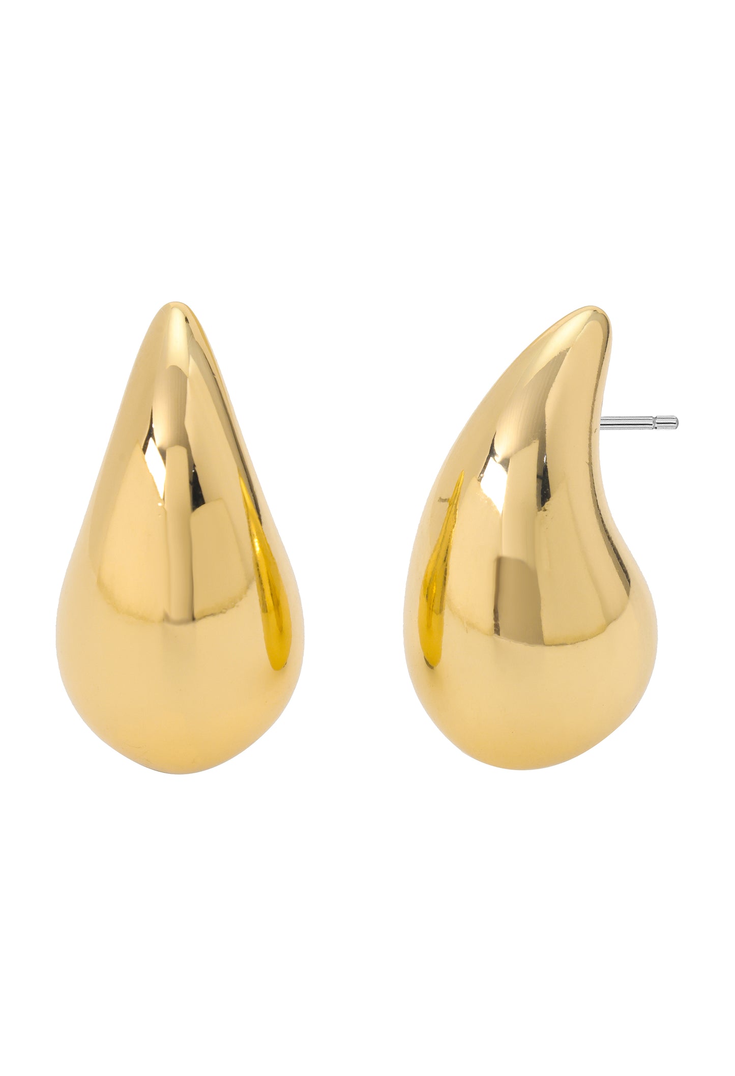 Tear Drop Stud Earrings